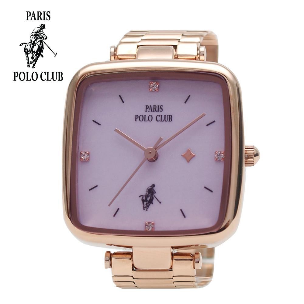 Paris Polo Club PPC-230407 นาฬิกาข้อมือผู้หญิง Paris Polo นาฬิกาปารีส โปโล สุดหรู ประกันศูนย์ไทย1ปี