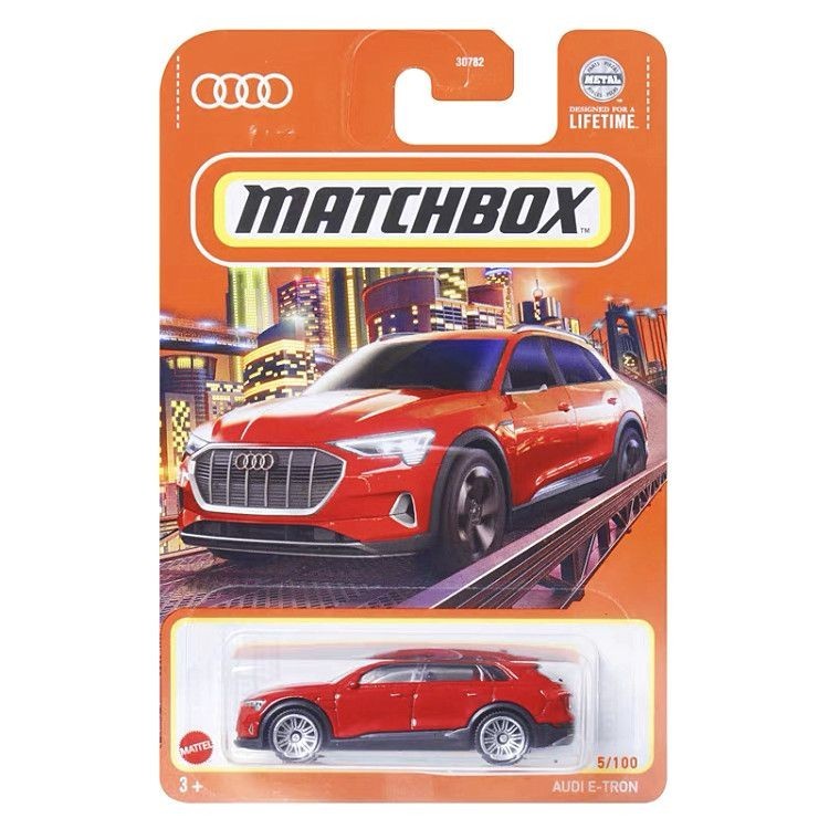Matchbox MATCHBOX ของเล่นรถออดี้ E-TRON Off-Road Tram City Hero 2024