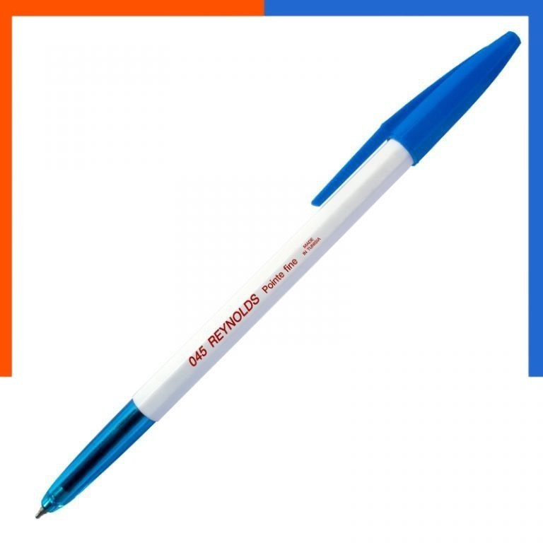 ปากกาลูกลื่น 0.7mm. รุ่นหายาก ในตำนาน Papermate Reynolds 045 แพค 12ด้าม/50ด้าม ปากกา สวมปลอก US.Station