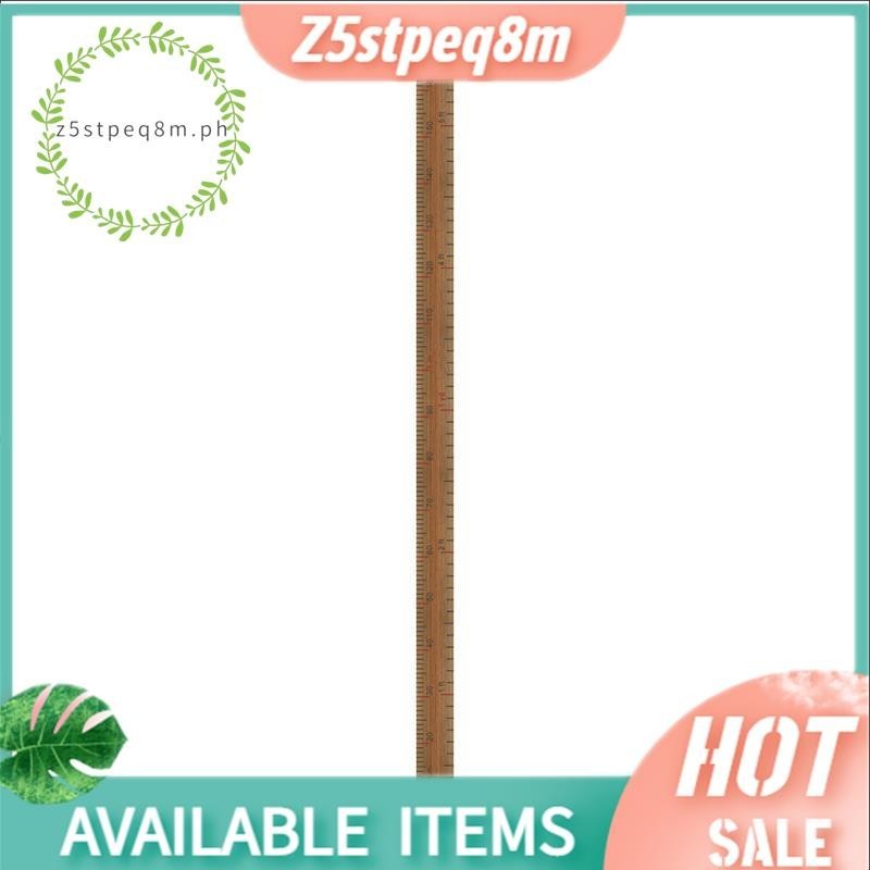 Z5stpeq8mWood เด็กความสูงการวัด Baby Growth Chart เด็กความสูงไม้บรรทัดสติ๊กเกอร์ติดผนังสําหรับห้องเด