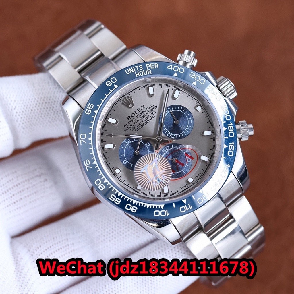 Rolex Cosmograph Daytona Series 43mm นาฬิกากลไกอัตโนมัติ