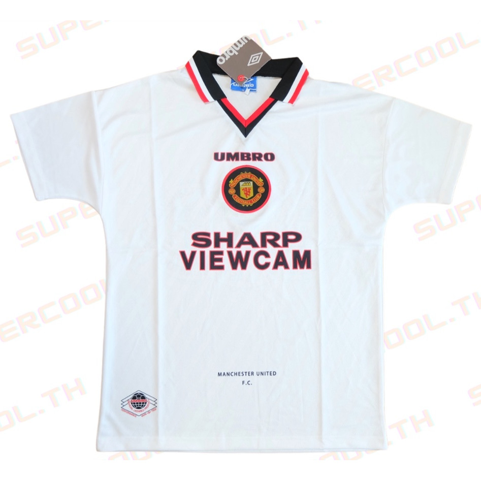 Manchester United 1996/97 เสื้อฟุตบอลแมนยูย้อนยุค Sharp เสื้อแมนยูย้อนยุค