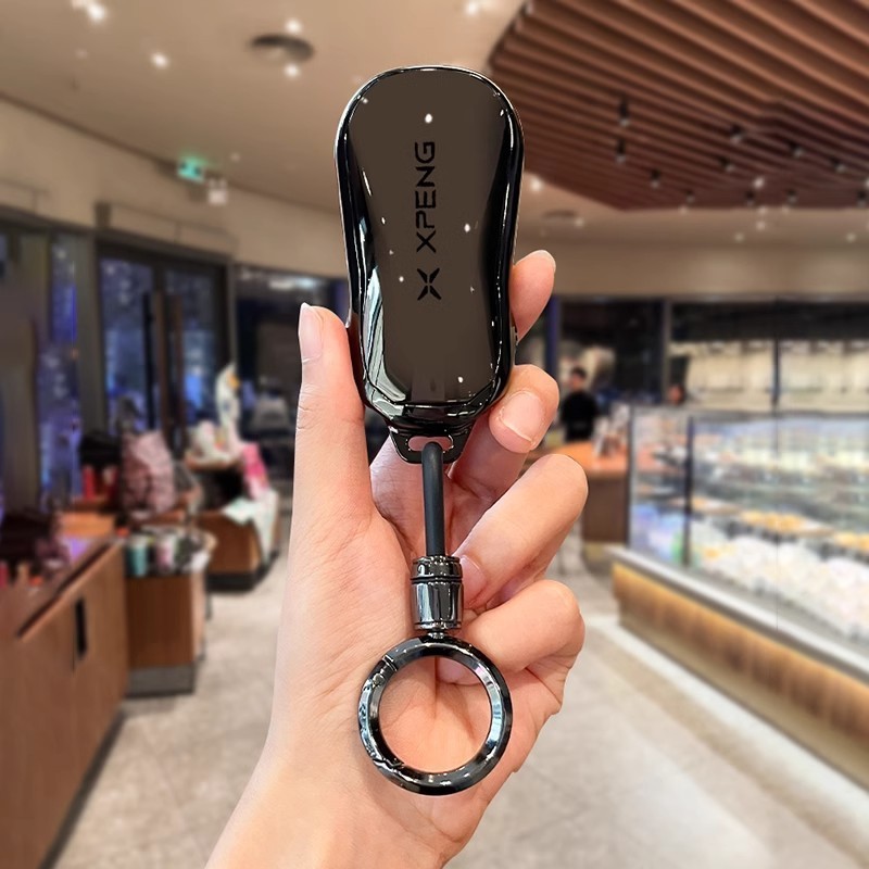 อุปกรณ์ฝาครอบกุญแจ Xpeng G6 เคสหัวเข็มขัดแบบรวมทุกอย่าง