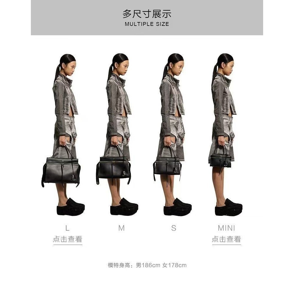 0207-LXNB new 2025 fashion New R66 Series Large Small Medium Mini Handheld Shoulder Crossbody Large Capacity Bag