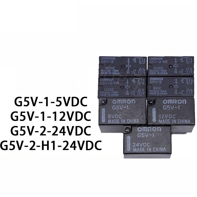 Omron Micro Relay G5V-1 G5V-2 G5V-2-H1 G5V-13 DC5V 12V 24V