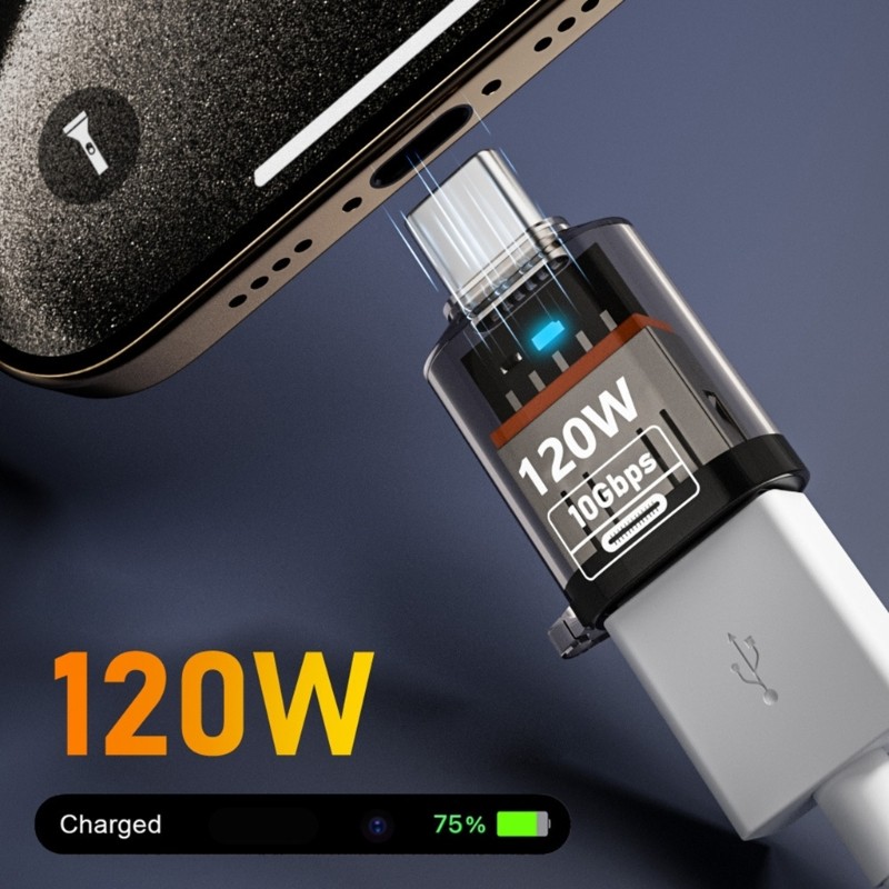 อะแดปเตอร์ XU OTG สําหรับแล็ปท็อป Type-C ชายเป็น USB A หญิงตัวแปลง USB C Extender