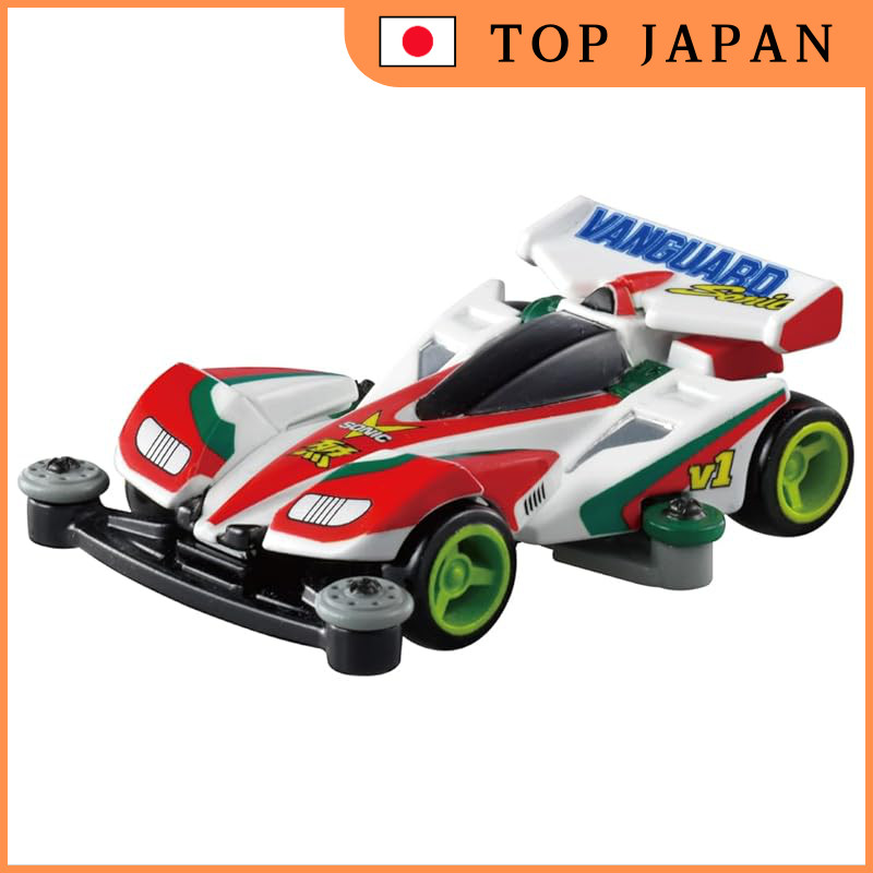 Takara Tomy Tomica Premium Unlimited Mini 4WD Series - Let's & Go!! Vanguard Sonic and Victory Magnu