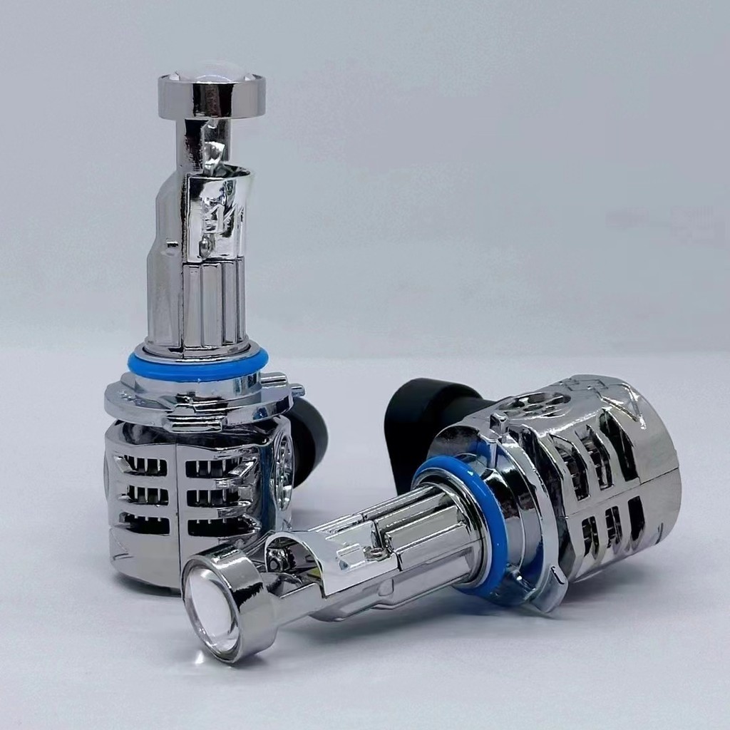 ไฟหน้า LED รถยนต์ Y9 แบบเลนส์คู่ H7\H11\9005 ไฟสูงและต่ำสำหรับปรับแต่งมอเตอร์ไซค์