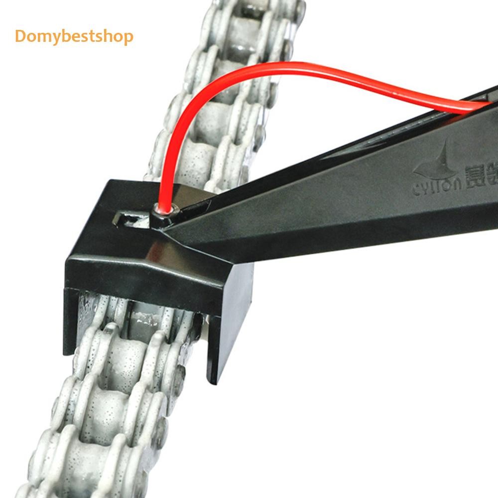 1-10pcs โซ่รถจักรยานยนต์ Oiler สเปรย์เกียร์โซ่ Lube Applicator Mess-Free Chain Wax Chain Cleaner สิ่งที่แนบมาเครื่องมือบํารุงรักษา [Domybestshop.th]