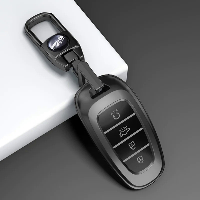 TPU Car Remote Key Case Cover Shell Fob For Hyundai Tucson Solaris Sonata Hybrid NEXO NX4 Santafe DN
