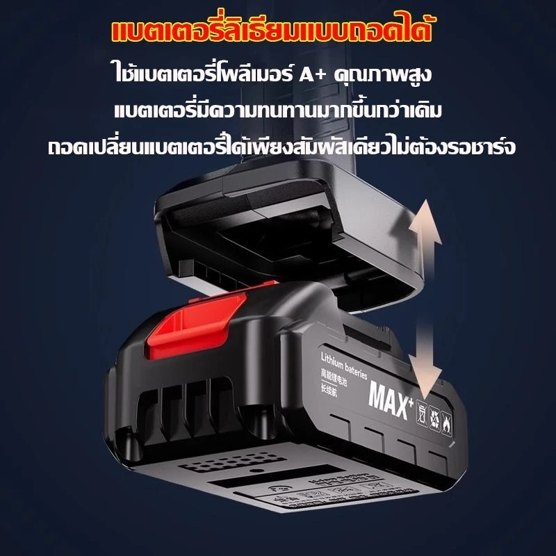 เครื่องดูดฝุ่นไร้สาย 10in1 เครื่องดูดฝุ่นในรถและในบ้าน thumbnail 10