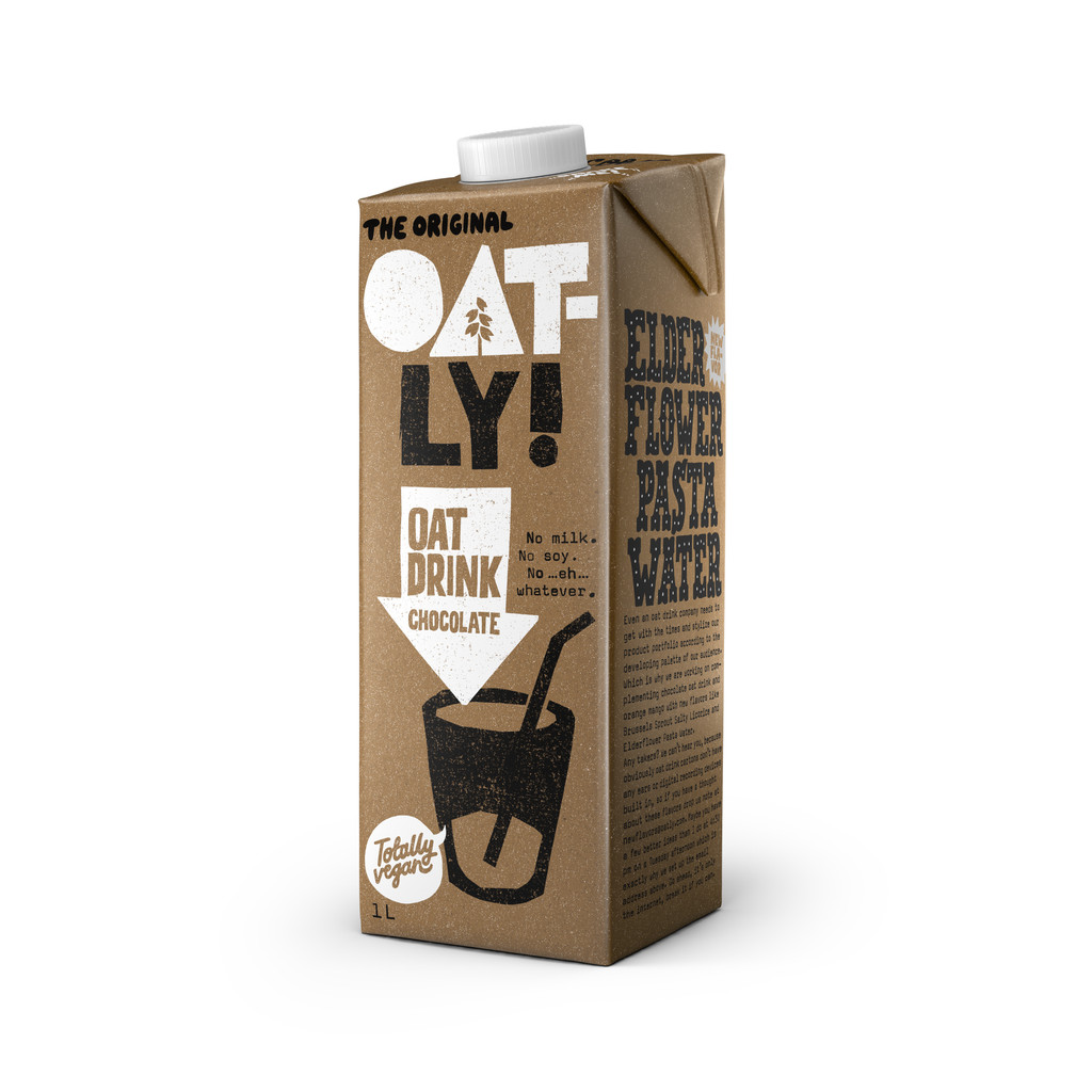 Oatly-Drinks-Chocolate นมโอ๊ต โอ๊ตลี่ รสช็อคโกแลต เข้มข้น ขนาด 1000ml