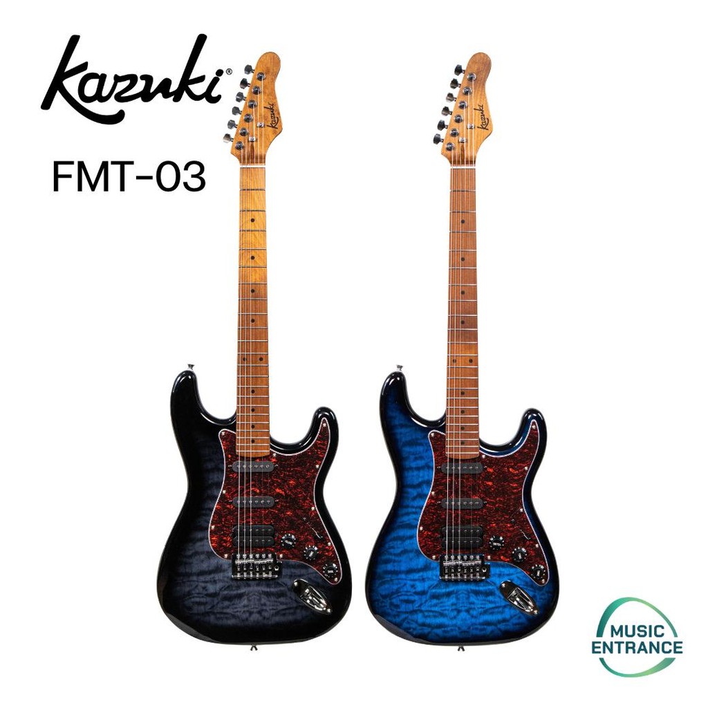 Kazuki First Motive FMT-03 Quilt Maple กีตาร์ไฟฟ้า Kazuki FMT03