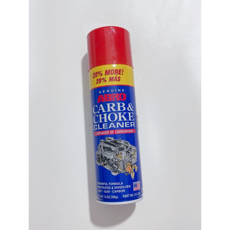 สเปรย์ทําความสะอาดถังน้ํามัน Abro คาร์บูเรเตอร์ ถังน้ํามัน ABRO Carb & Cleaner- USA