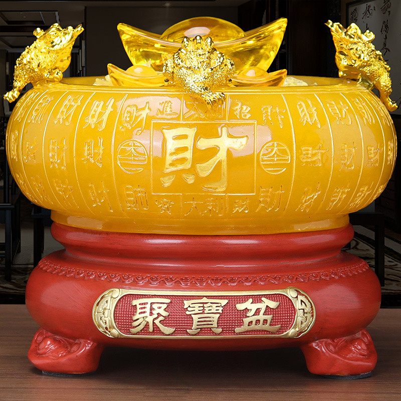 Cornucopia เครื่องประดับคริสตัล Ingot Lucky Golden คางคก Fortune Shop สํานักงานห้องนั่งเล่น Entrance