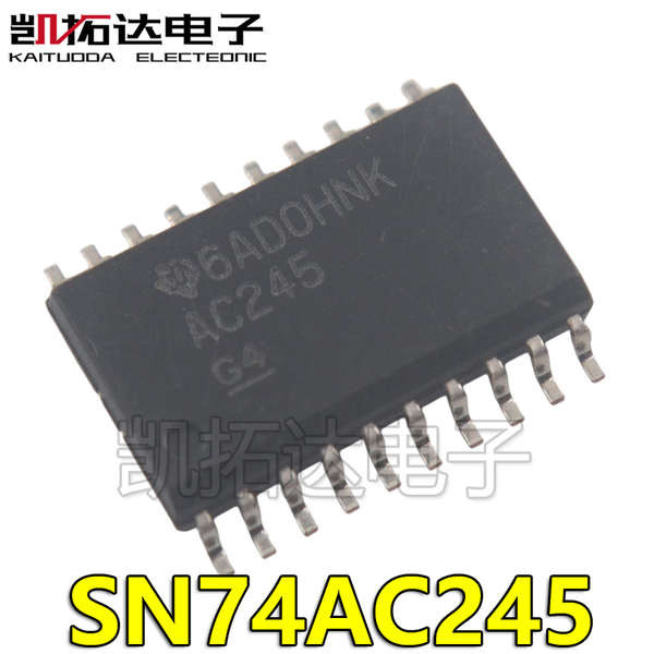 [Kaitoda] Sn74ac245dwr SN74AC245 AC245 SOP20 เครื่องส่งสัญญาณตัวรับสัญญาณลอจิก