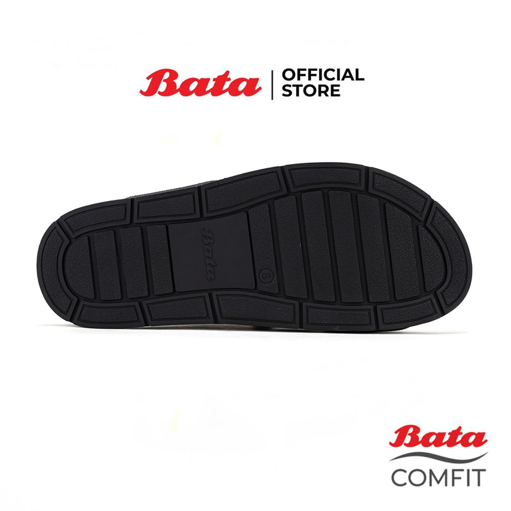 Bata شبشب رجالي صحي Naturfit ‏Independence — أسود — صورة 5