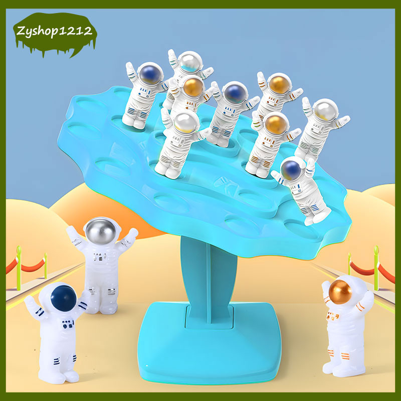 นักบินอวกาศสมดุลต้นไม้ เกมบนโต๊ะ เกมครอบครัว เด็กพัฒนาของเล่นทางปัญญา เกมการแข่งขัน มีให้เลือก 2 สี（1502）