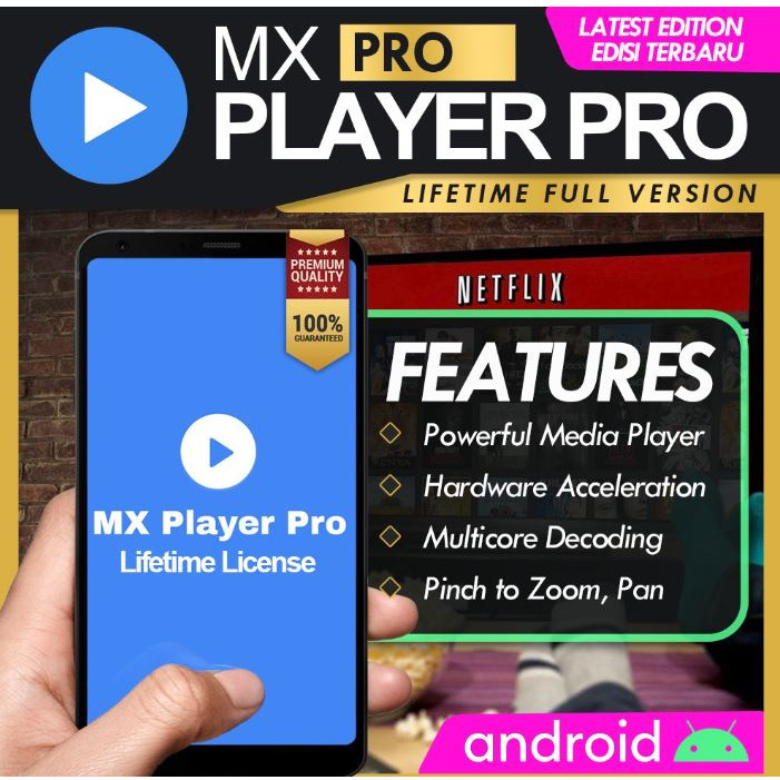 🤖ANDROID🤖 Mx Player Pro 1.61 Premium Upgrade apk 【Latest 2023】