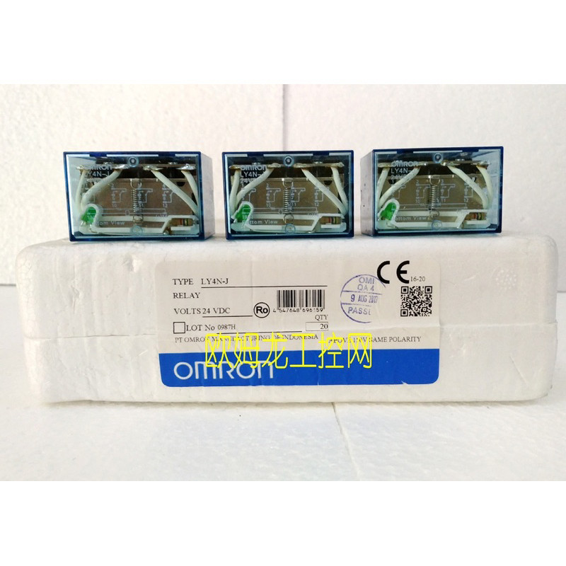 LY4Nj Ly4 Ly4 n รีเลย์ เดิมแท้  OMRON รีเลย์กลาง LY4N j DC24V ส่งทุกวัน ร้านใน  กทม ราคาส่ง