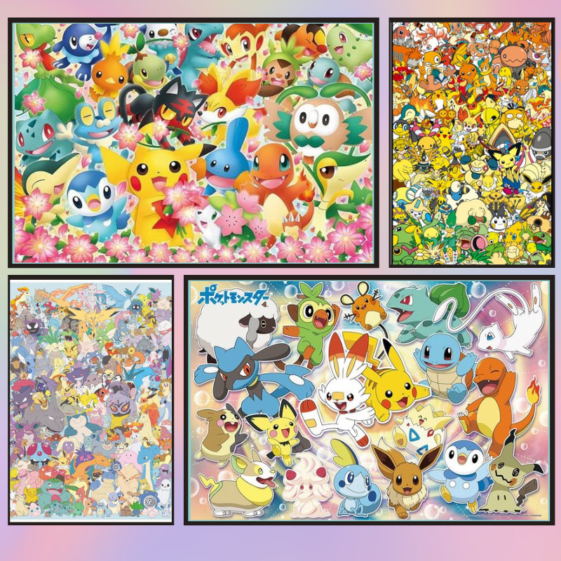 📣พร้อมส่ง📣【Pokémon】jigsaw puzzle-จิ๊กซอว์-300-1000-ชิ้น- ชิ้นของเด็ก จิ๊กซอว์ไม้ 1000 ชิ้น จิ๊กซอว์ 1000 ชิ้นสำหรับผู้ใหญ่ จิ๊กซอ จิ๊กซอว์ 500 ชิ้น🧩24-6-2 จิ๊กซอว์ 1000 ชิ้น สำหรับ ผู้ใหญ่ ตัวต่อจิ๊กซอว์ จิ๊กซอว์ การ์ตูน