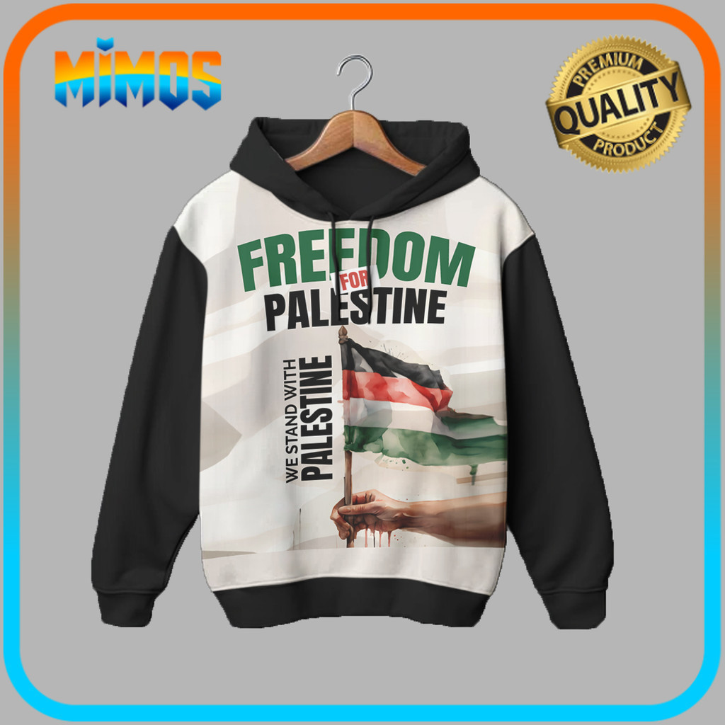เสื้อฮู้ดเด็ก S1204 Save Gaza 3D เกมเด็ก S1204 Save Gaza_JA เสื้อผ้าเกมเด็ก 3D - Mimos