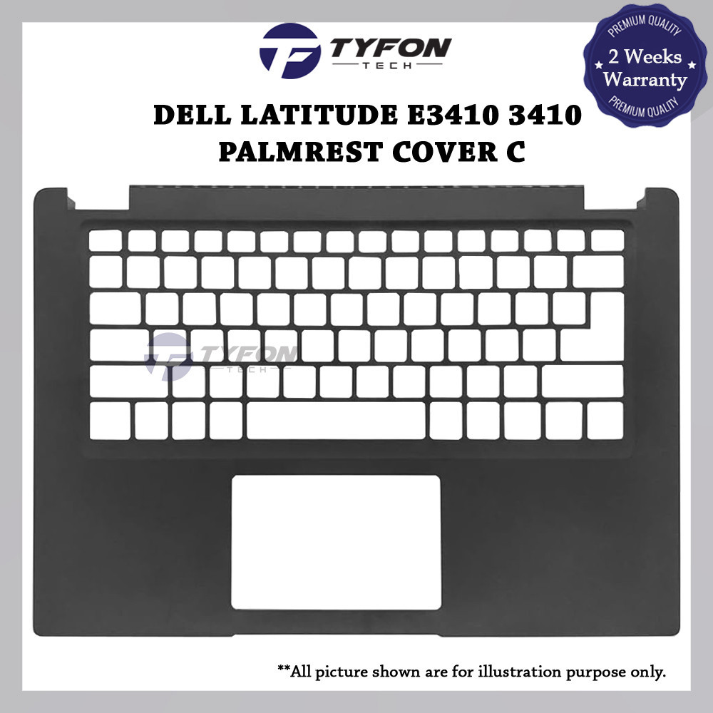 Dell Latitude E3410 3410 แล็ปท็อป Palmrest Cover C 00MC2P 0MC2P