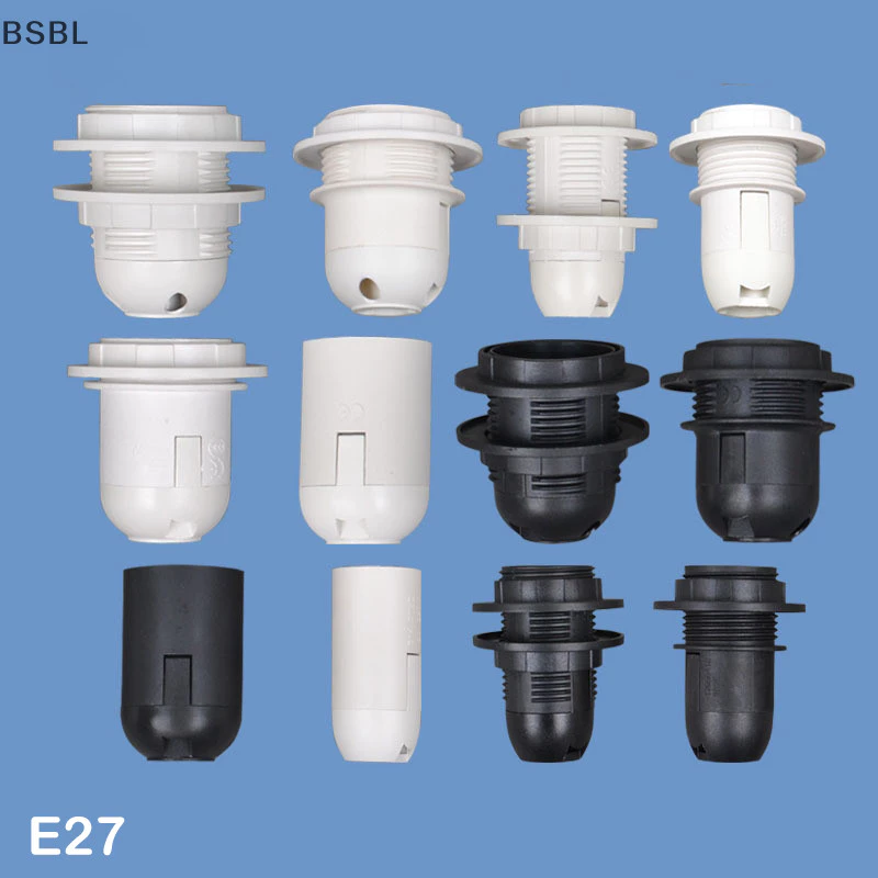 BSBL หลอดไฟ Led ฐานโคมไฟผู้ถือ AC Lampholder E14 E27 M10 ซ็อกเก็ตจี้ไฟฟ้าซ็อกเก็ตสกรูโคมไฟ Shade Converter BL