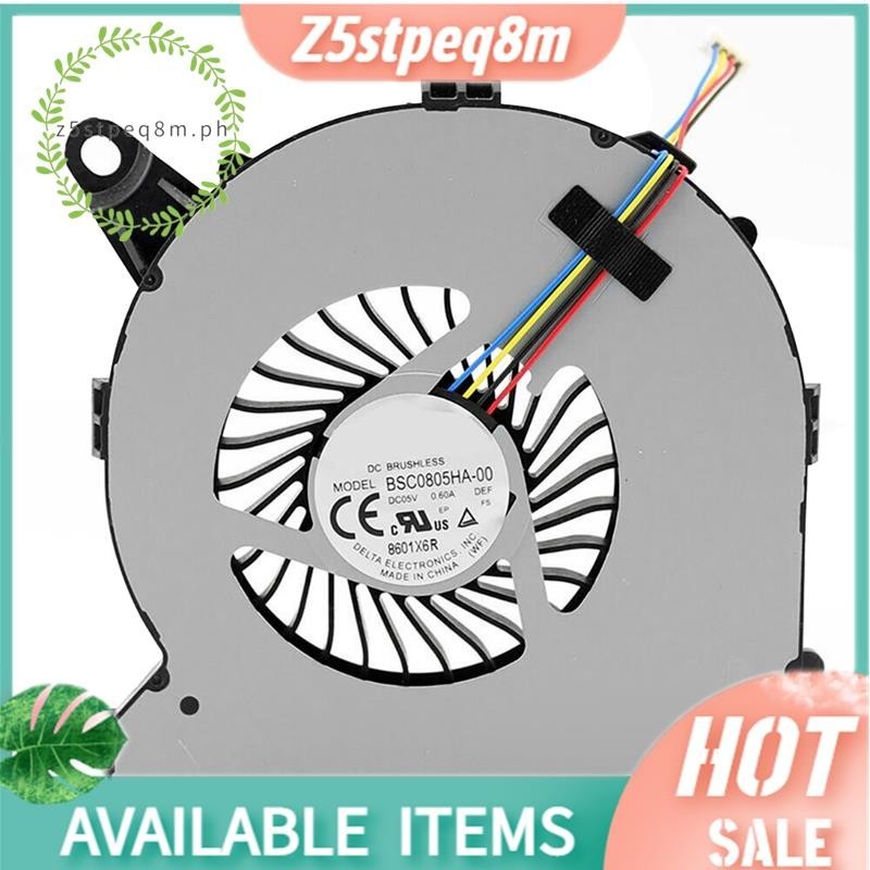 Z5stpeq8mnUC8 พัดลม CPU สําหรับ Intel NUC8I7BEH NUC8 I3 I5 I7 BSC0805HA-00 DC05V 0.60A 1Z24L9R 4 PIN