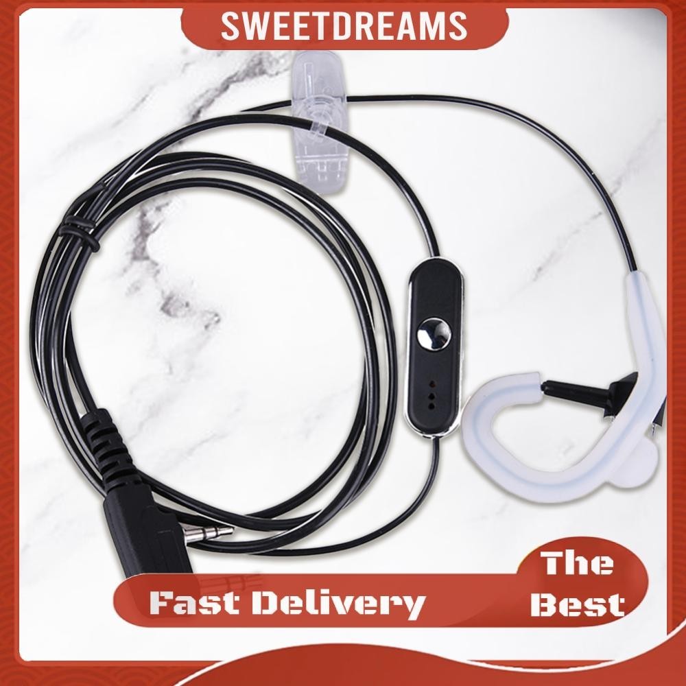 ชุดหูฟังวิทยุสื่อสาร 2 Pin PTT MIC สําหรับ KENWOOD Retevis HYT