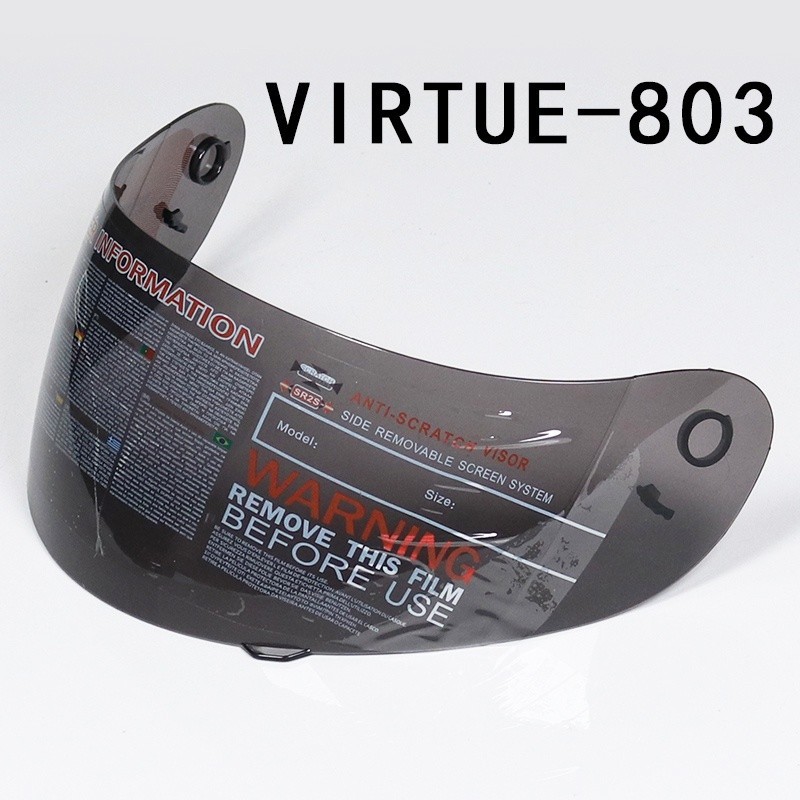 Xm-ชิลด์หมวกกันน็อคแบบเต็มหน้าสําหรับหมวกกันน็อคมอเตอร์ไซค์แบบเต็มหน้า virtue-803