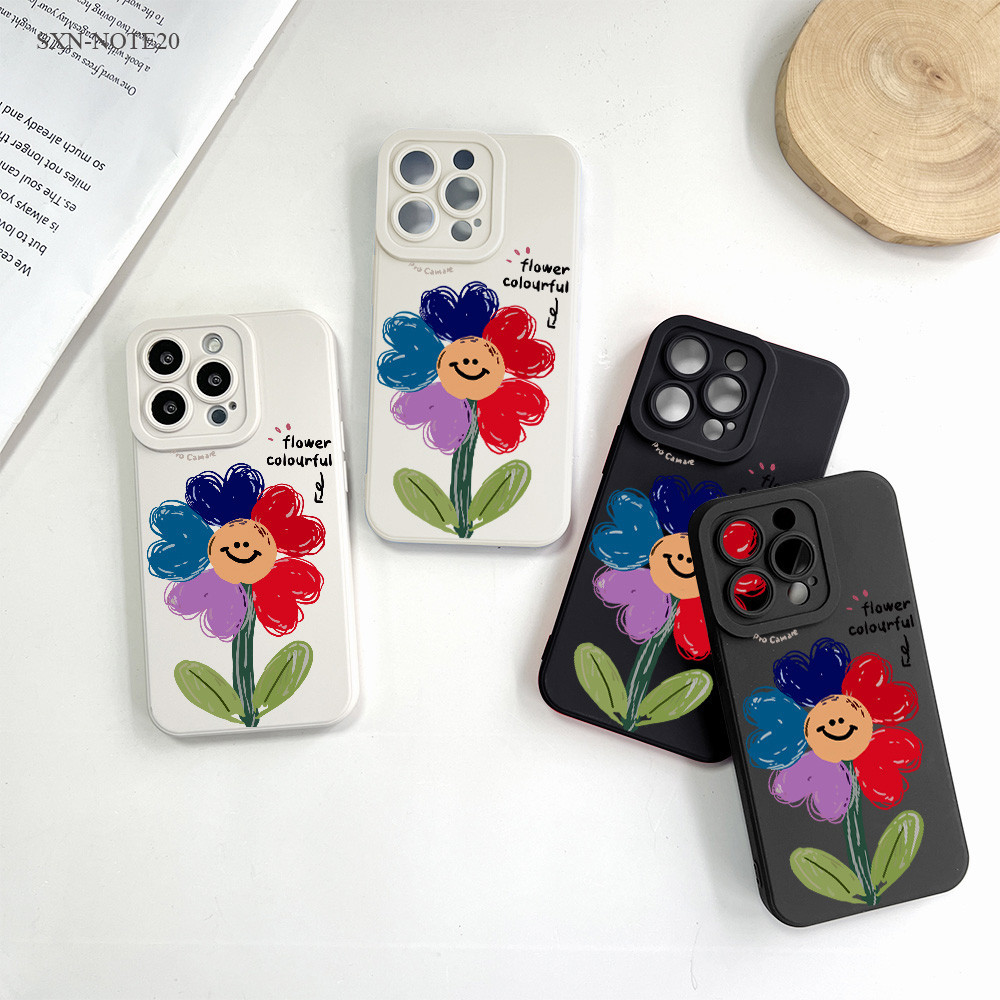 Samsung Galaxy Note 20 10 9 8 Lite Plus Ultra เคสซัมซุง ดอกทานตะวัน เคสโทรศัพท์ เคส สำหรับ