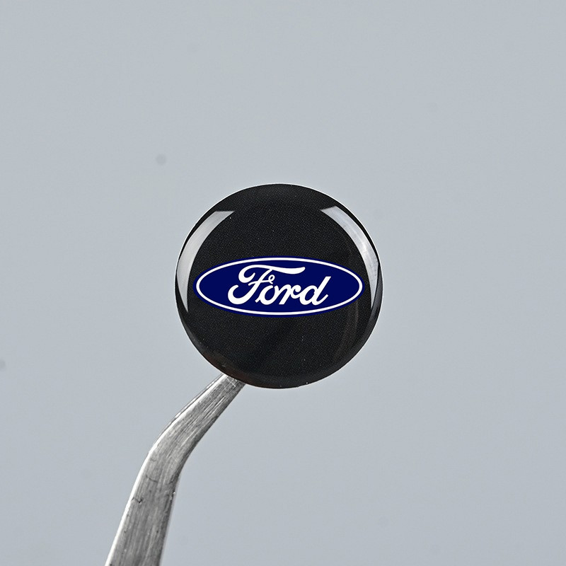 สติกเกอร์โลโก้รถยนต์ Ford ทรงกลม สําหรับตกแต่ง Ford Ranger Raptor Everest Fiesta Focus Wildtrak 1 ชิ้น