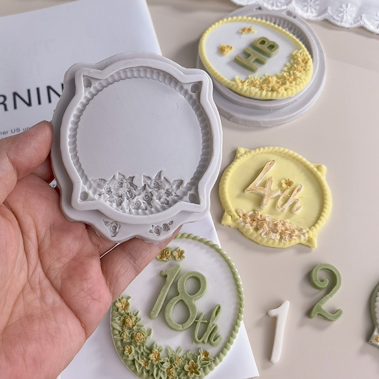 แม่พิมพ์ซิลิโคนเรซิ่น รูปกรอบรูป สําหรับทําเบเกอรี่ เค้ก ช็อคโกแลต DIY – โปรปัง