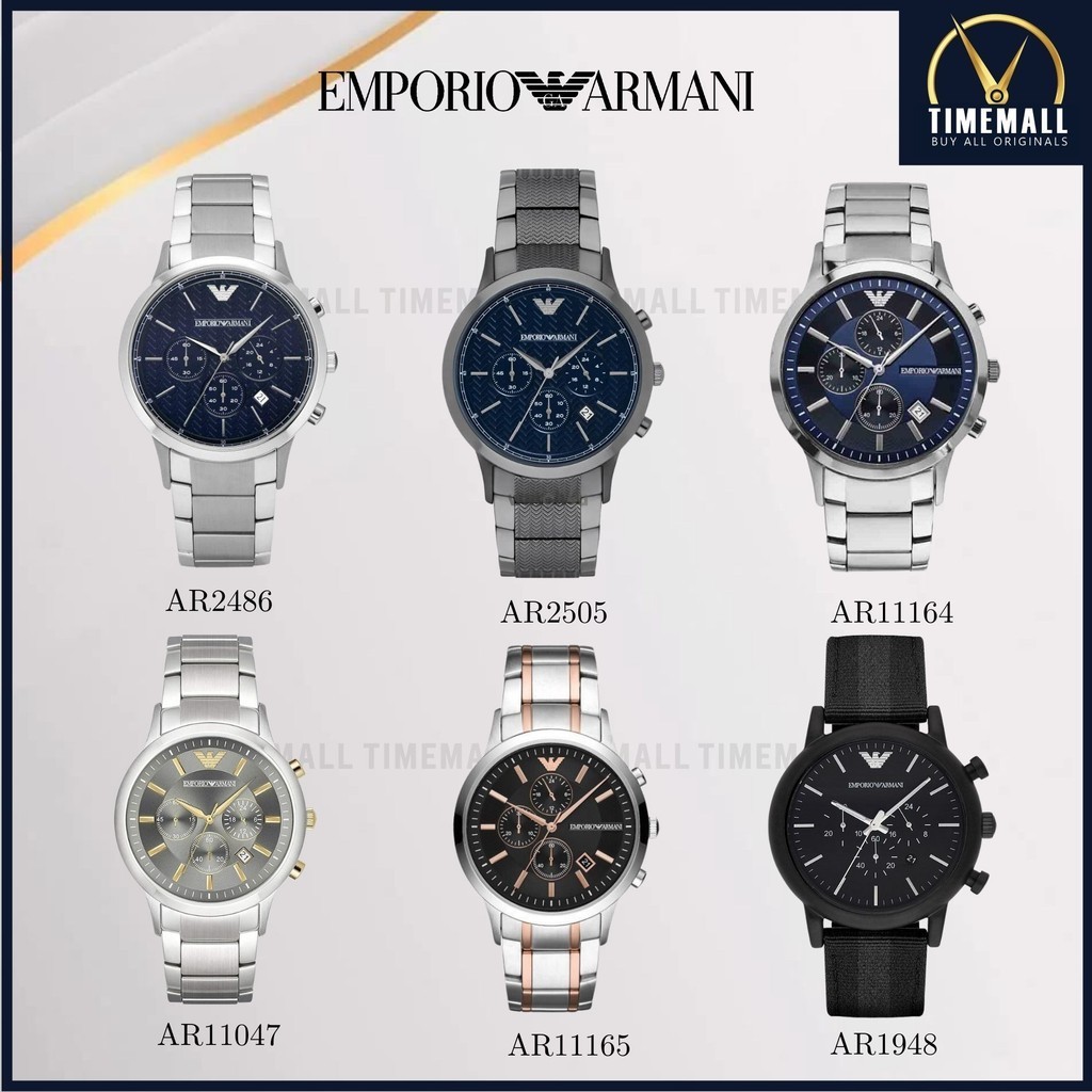 นาฬิกา Emporio Armani ผู้ชาย นาฬิกาข้อมือผู้หญิง อามานี่  brandname OWA97