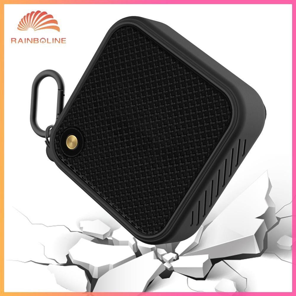 ฝนตก❤  เคสลําโพงซิลิโคน กันกระแทก แบบพกพา พร้อมตะขอโลหะ สําหรับลําโพง Marshall Willen