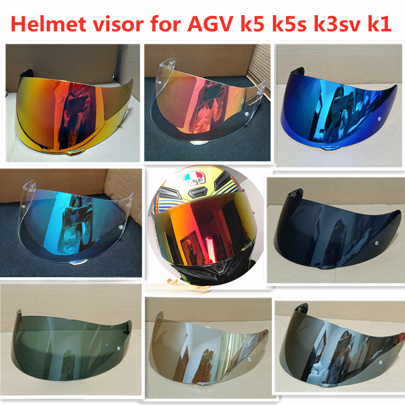 (FT) ที่บังแดดเลนส์หมวกกันน็อครถจักรยานยนต์ กันรอยขีดข่วน สําหรับ AGV K1 K1S k3-SV K3SV k5 k5S k5-S Compact ST