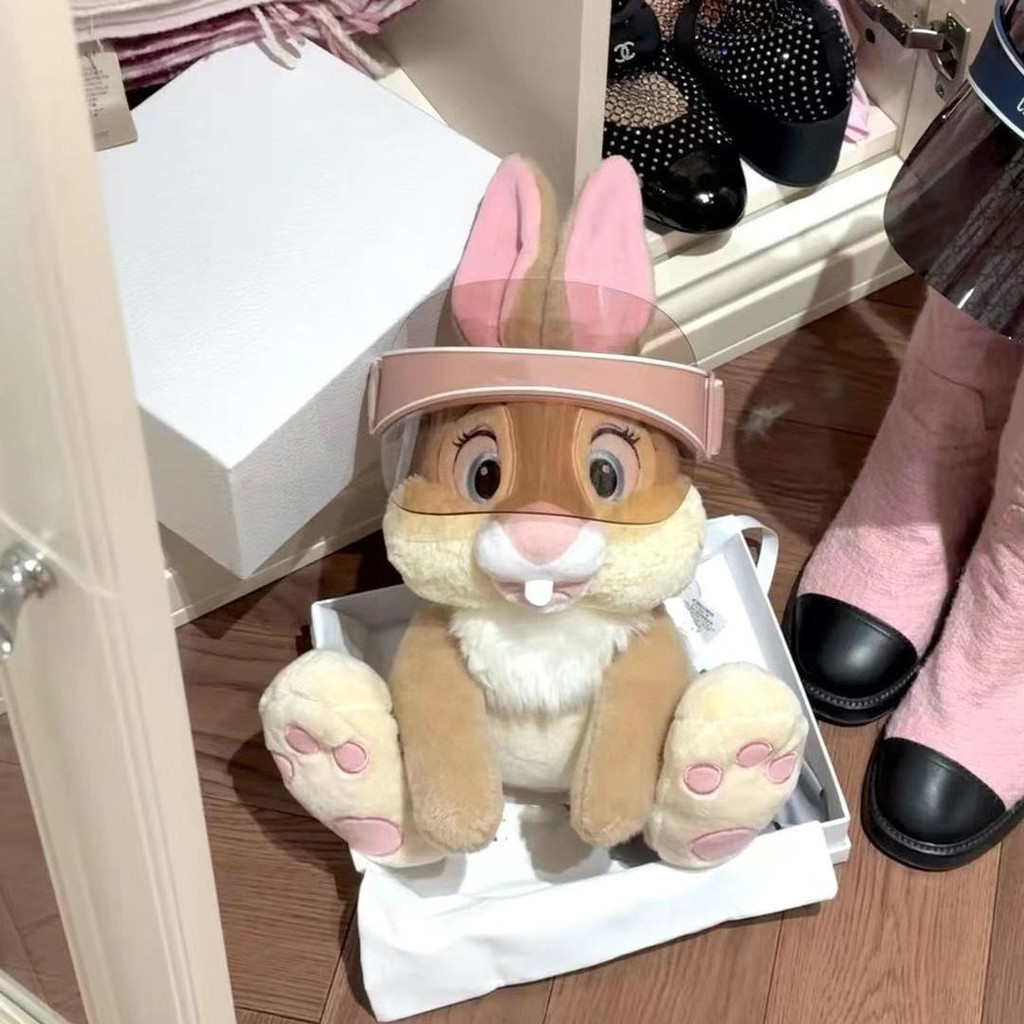 ♞,♘Bonnie Rabbit Poussin Rabbit Bucktooth Rabbit ตุ๊กตากระต่ายตุ๊กตาของเล่น