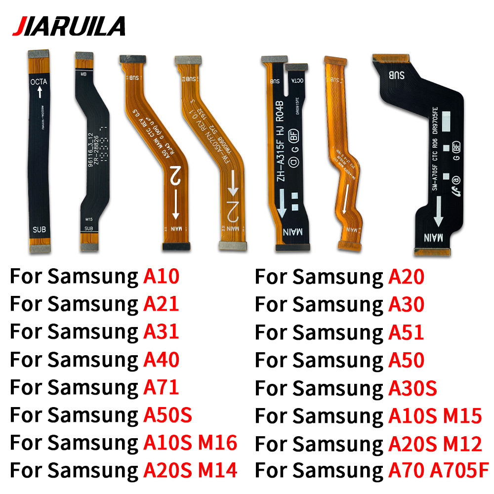 เมนบอร์ดเชื่อมต่อ แบบยืดหยุ่น สําหรับ Samsung A51 A71 A70 A10 A10S M15 M16 A20 A20S M12 M14 A21 A30 A30S A31 A40 A50 A50S A51 A71