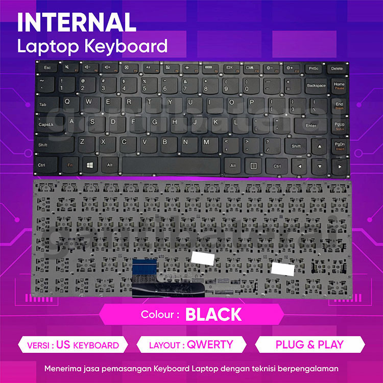 คีย์บอร์ดสําหรับแล็ปท็อป LNV E31-70 E31-80 ใหม่