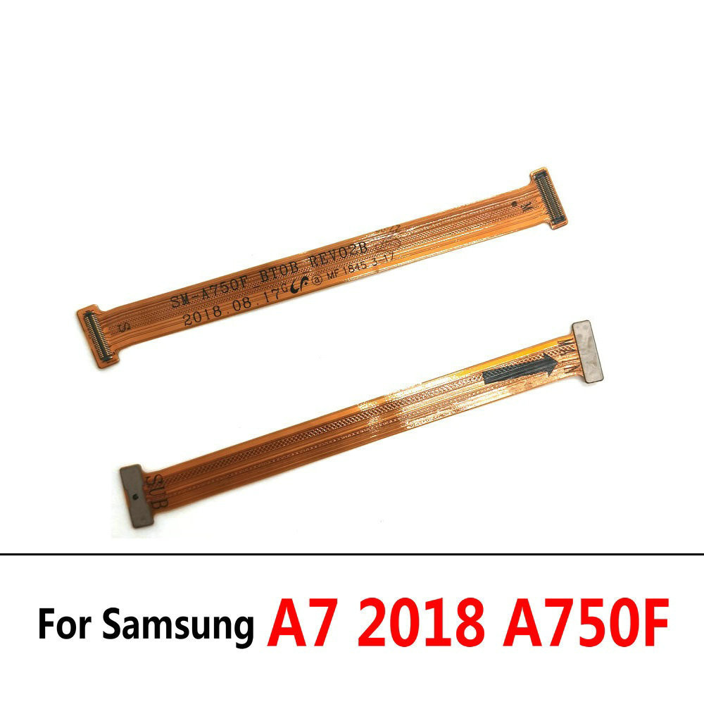 เมนบอร์ดสายเคเบิลอ่อน แบบเปลี่ยน สําหรับ Samsung Galaxy A7 2018 A750 A750F