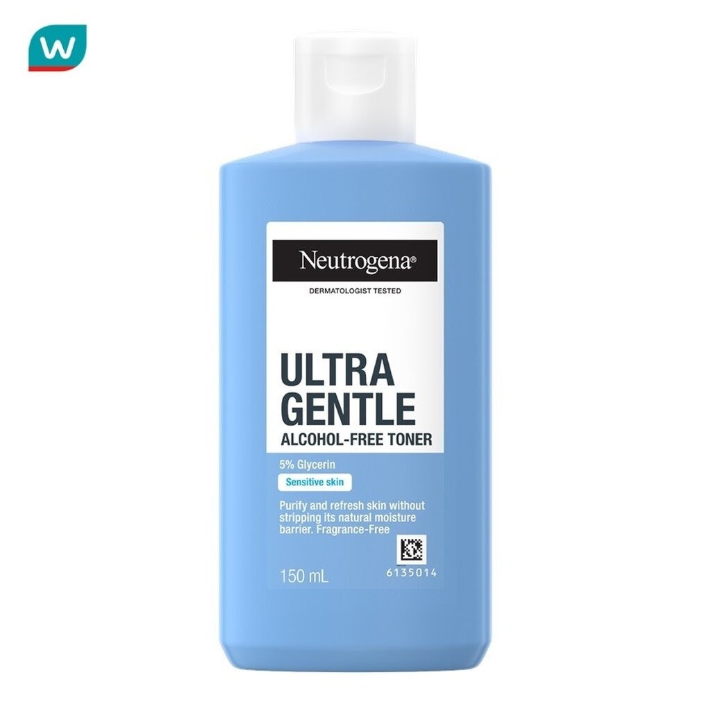Neutrogena นูโทรจีนา อัลตร้า เจนเทิล แอลกอฮอล์-ฟรี โทนเนอร์ 150 มล.