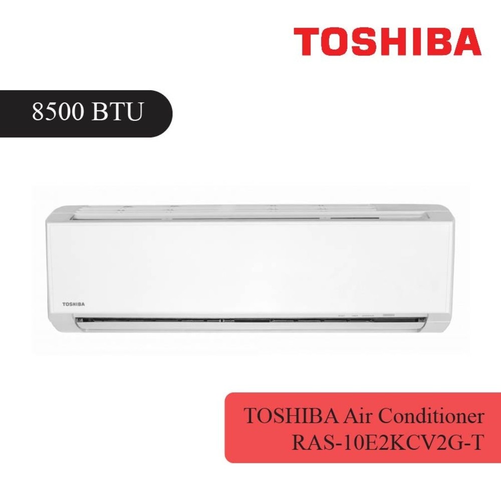 Shopping Idea TOSHIBA เครื่องปรับอากาศ Inverter ขนาด 8500 BTU รุ่น RAS-10E2KCV2G-T สีขาว ฮิตติดเทรน