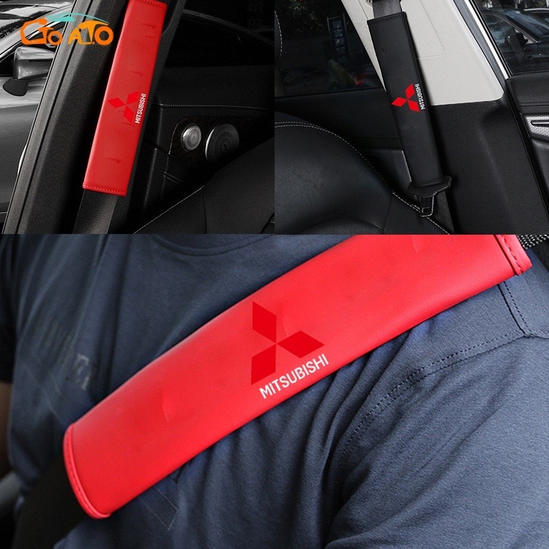 Lt GTIOATO ปลอกหนังหุ้มเบาะที่นั่งรถยนต์ สําหรับ Mitsubishi Xpander Mirage Strada Montero Sport Pajero L300