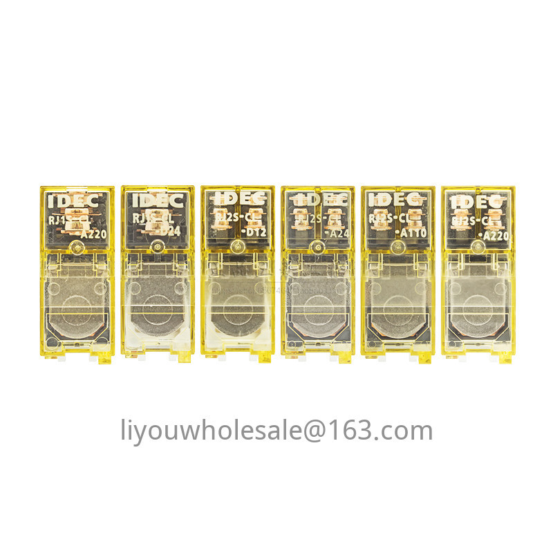 Hequan IDEC รีเลย์ระดับกลาง RJ2S-CL RJ1S-C D24 A220 D12 A24 A110 RJ25