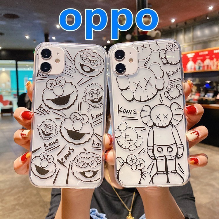 เคสแบบโปร่งแสงTPU OPPO A9 A5 2020 Reno2 Reno4 2f A5s A7 A83 A3s F5 F7 F9 F11 F1s F1 Plus A57 A39 A59 #872