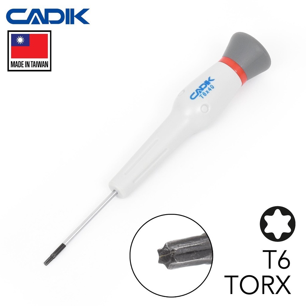 ไขควงสลับ Cadik ไขควง หัว TORX T6 รุ่น T6x40