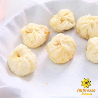 Impresso ผ้าขาวบาง(เล็ก) สำหรับนึ่งอาหาร สามารถซักแล้วนำกลับมาใช้ใหม่ได้ Steamer mat