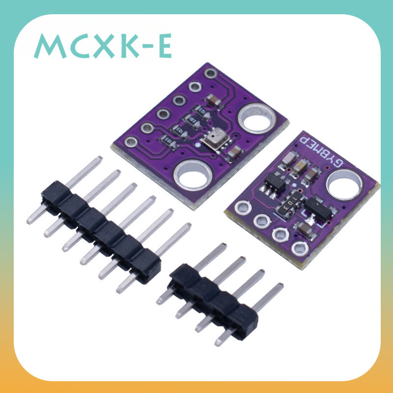 Mcxk-e BME280 โมดูลเซนเซอร์วัดอุณหภูมิความชื้น ดิจิทัล 3.3V 5V I2C SPI 1.8-5V BME280