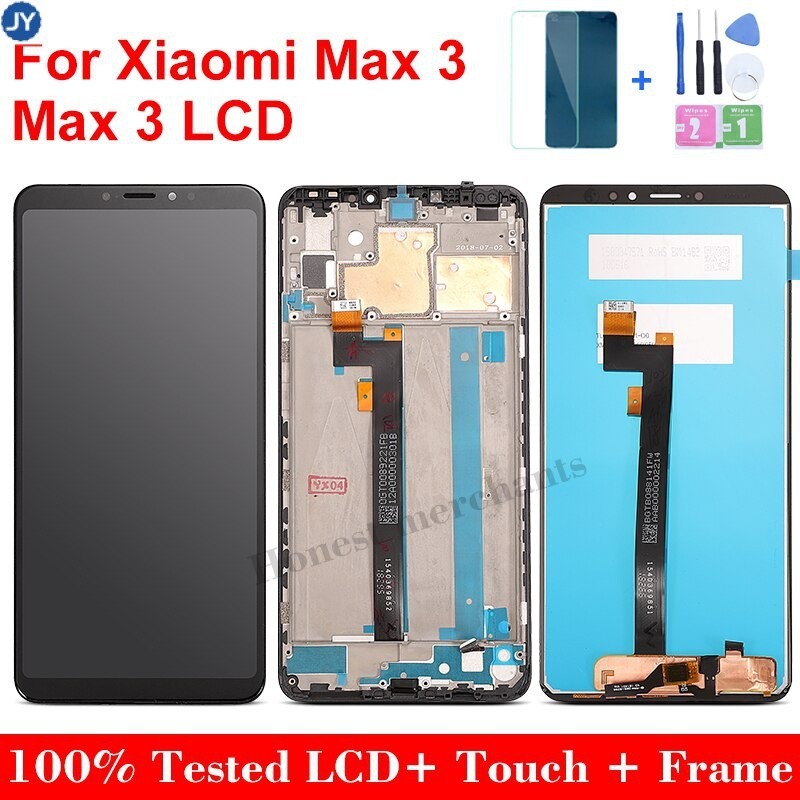 【พร้อมส่ง】กรอบหน้าจอ Lcd 6.91 นิ้ว แบบเปลี่ยน สําหรับ Xiaomi max3 Xiaomi Mi Max 3